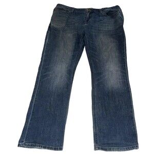 Seven7 Premium Denim Co Straight Fit 38W 30L  Blue Jeans
